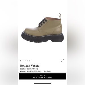 Bottega Veneta Combat Boots